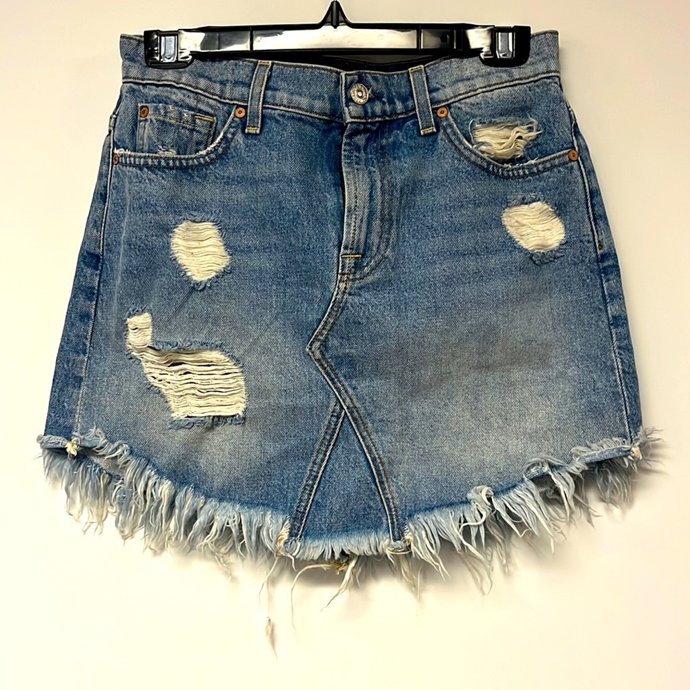 7 For All Mankind Mini Skirt - Size 26